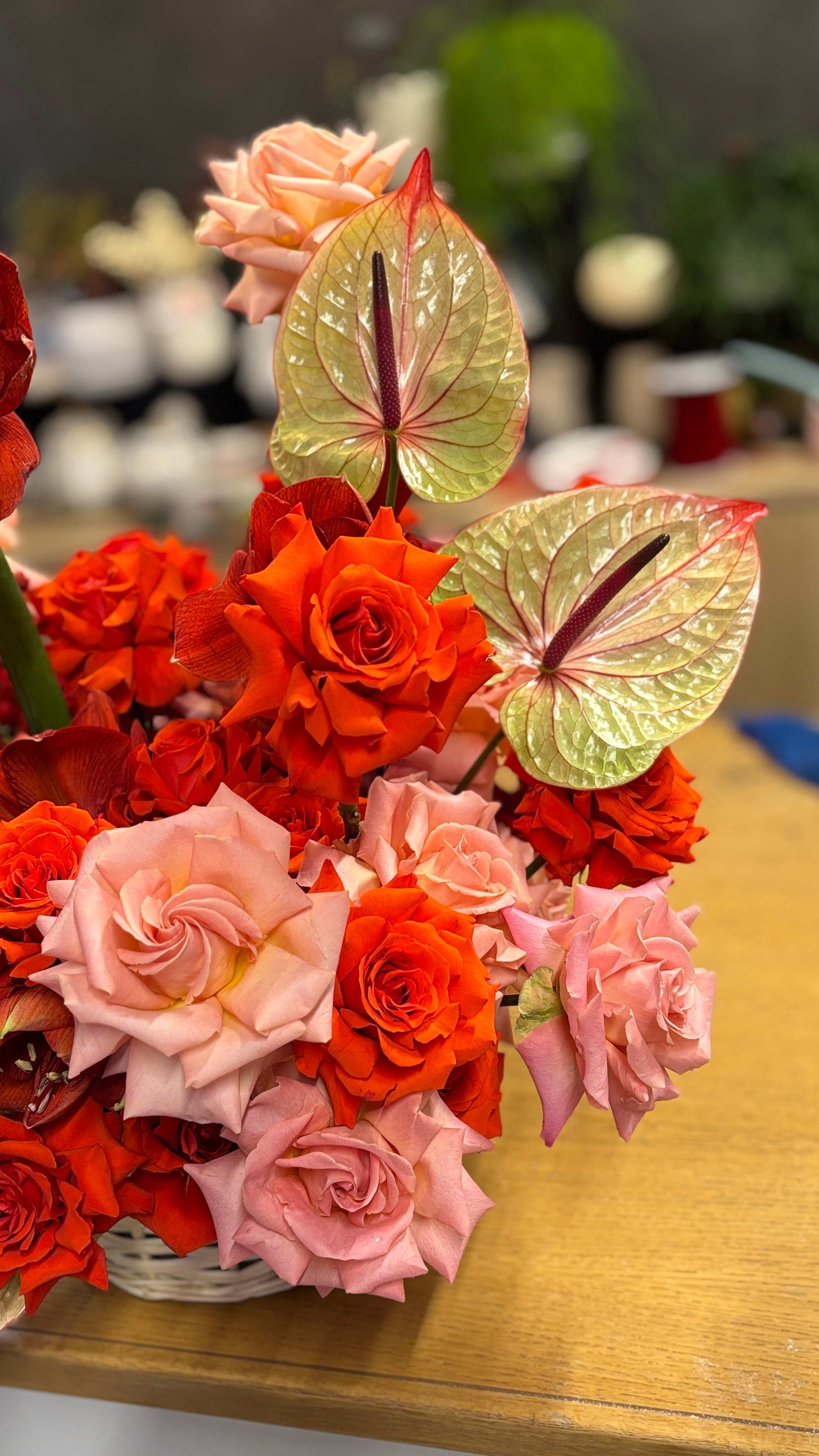 букет с амариллисом купить с доставкой