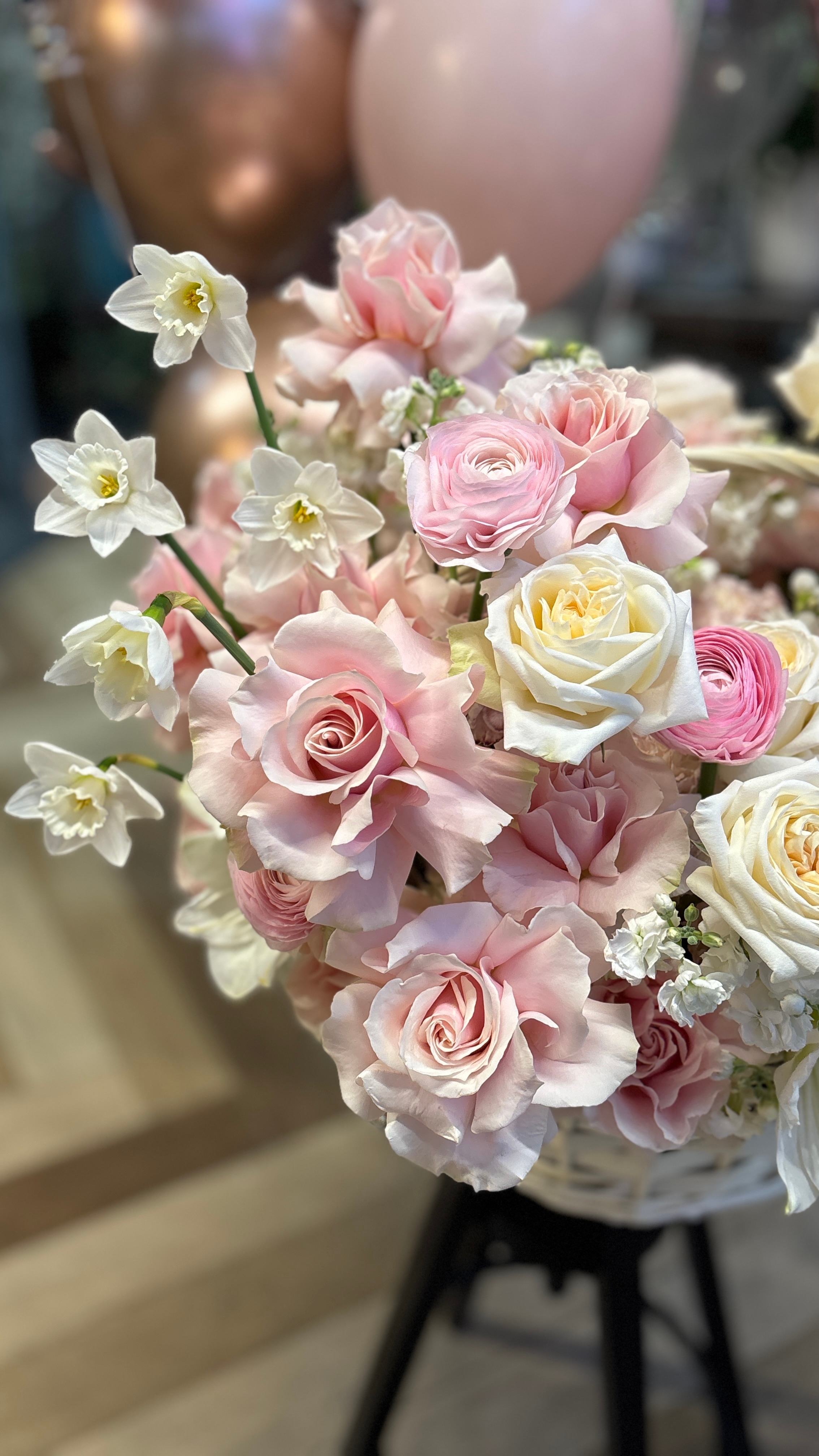 розовые нежные букеты роз купить на ходынке