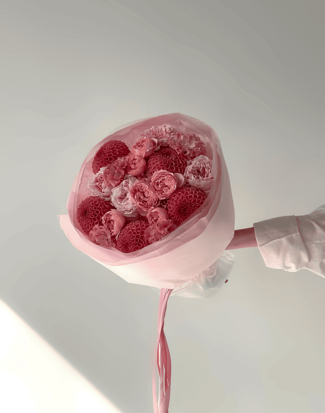 розовые лизиантусы купить