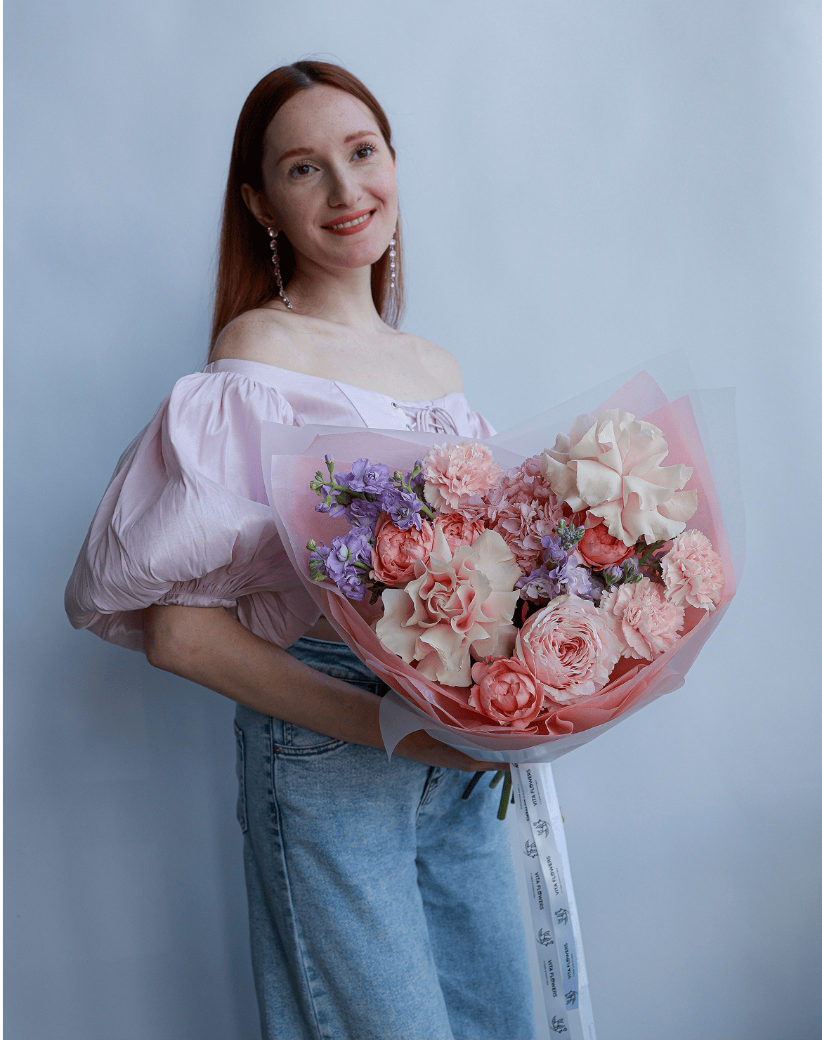 букет цветов на 8 марта на ходынке