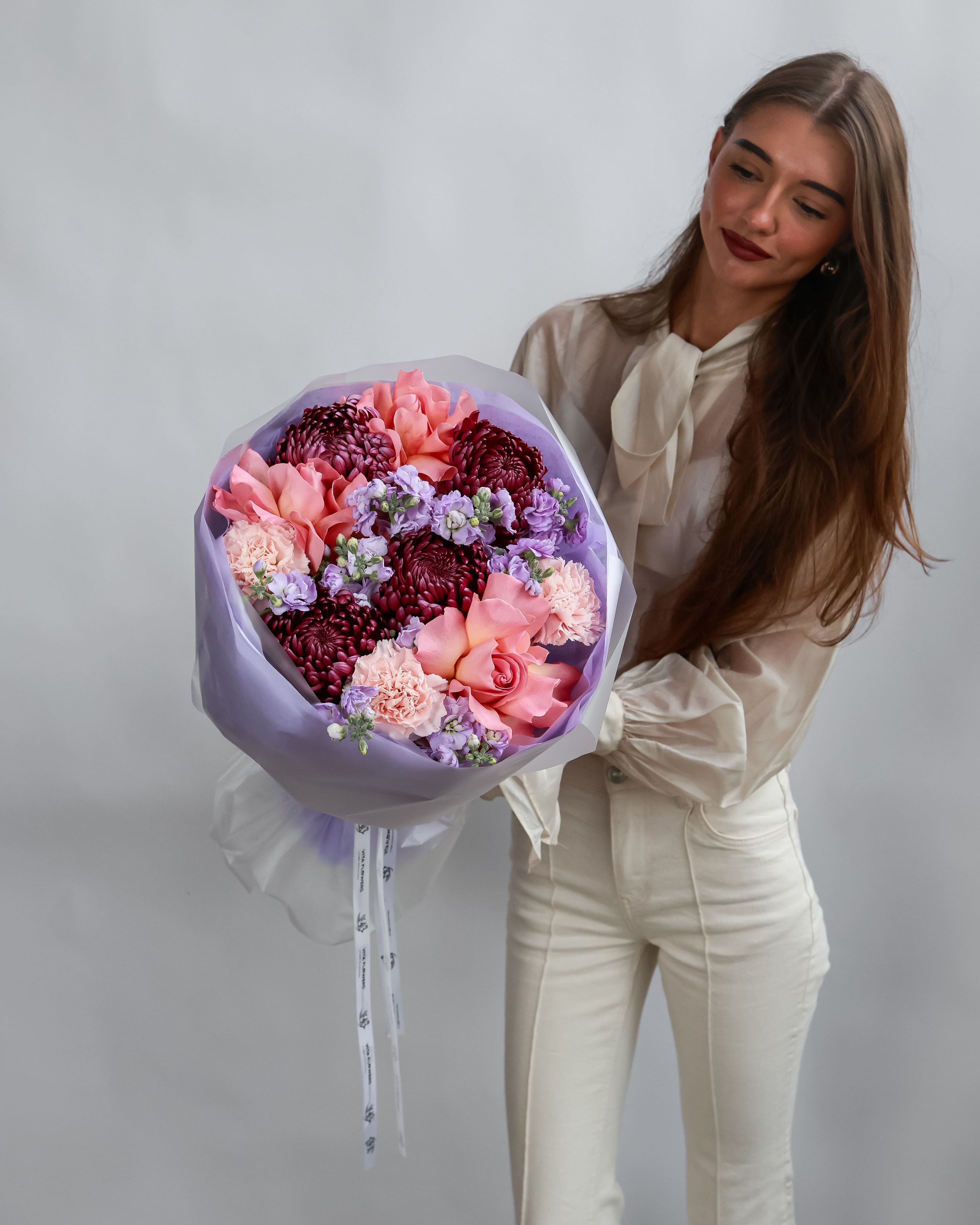 букет маме на день матери красивый