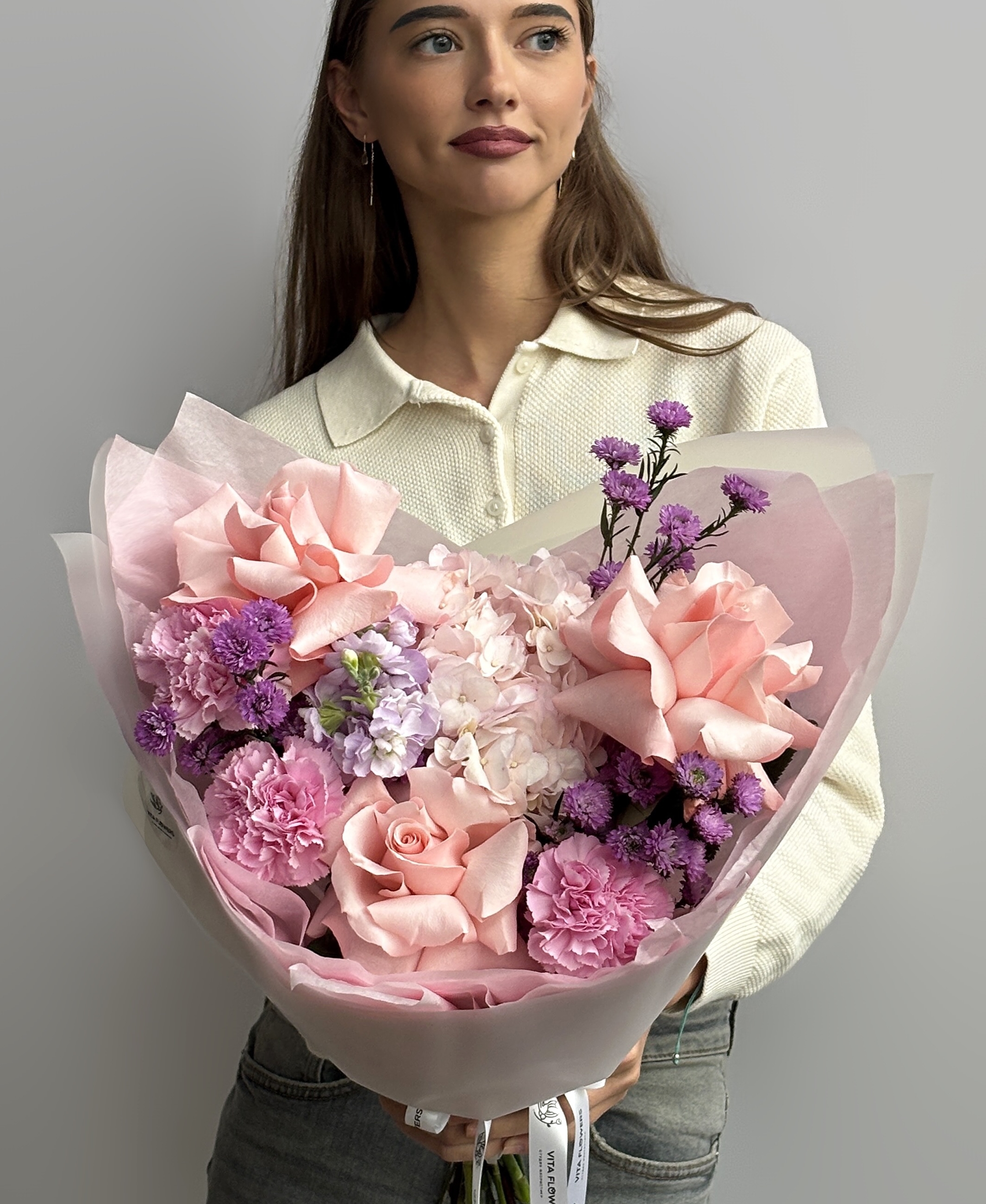 цветы дочке в москве