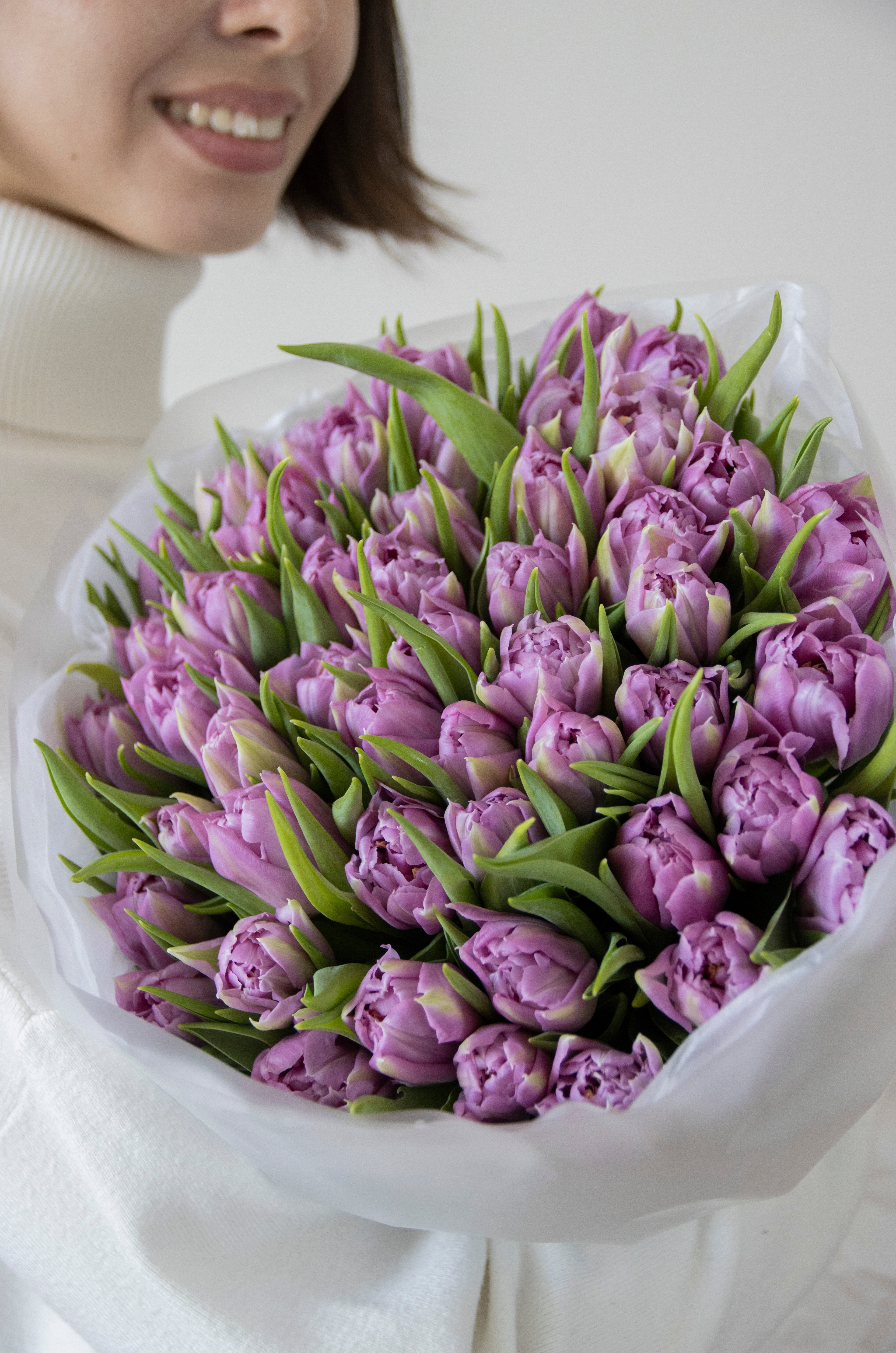 лавандовые тюльпаны купить