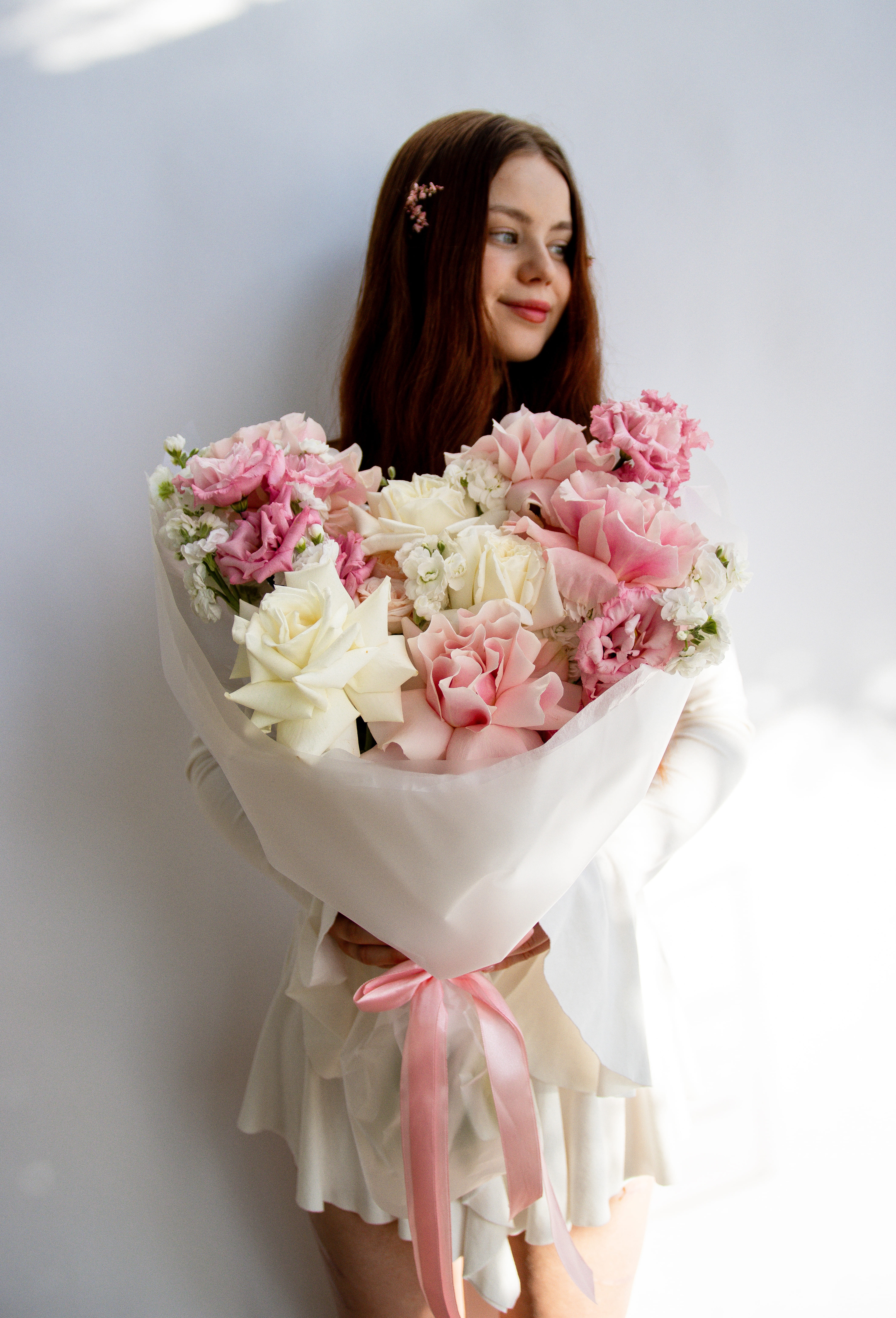 эустома букет заказать на ходынке