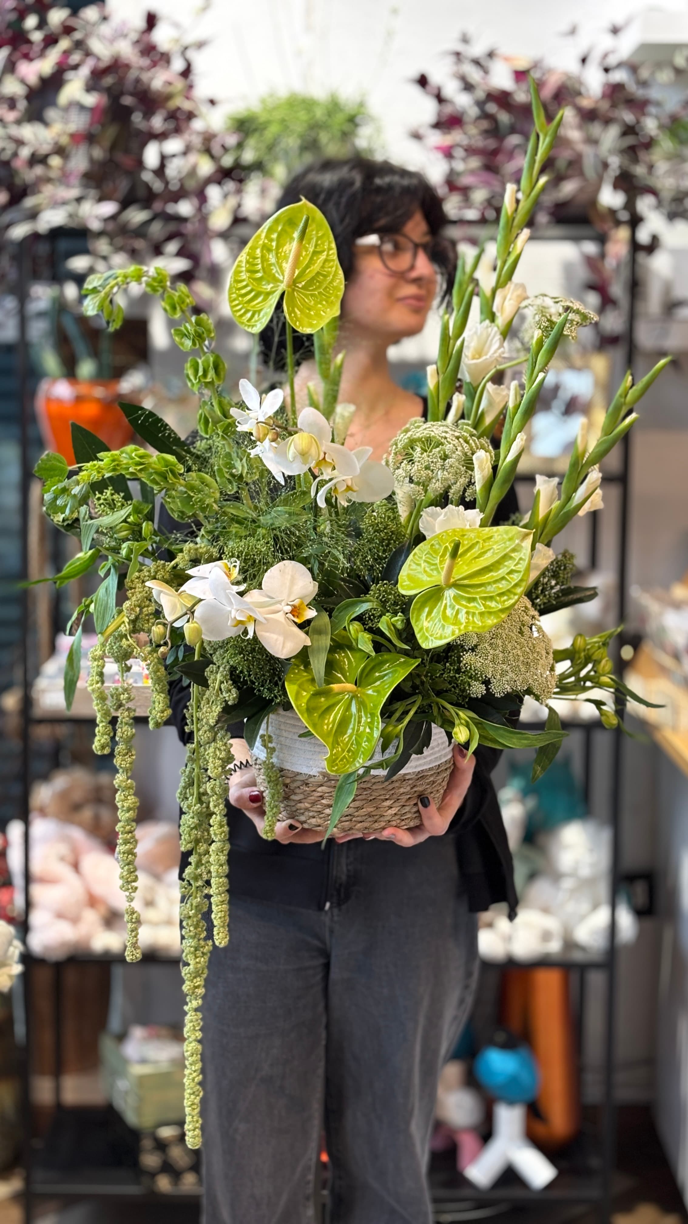 экзотические цветочные композиции купить