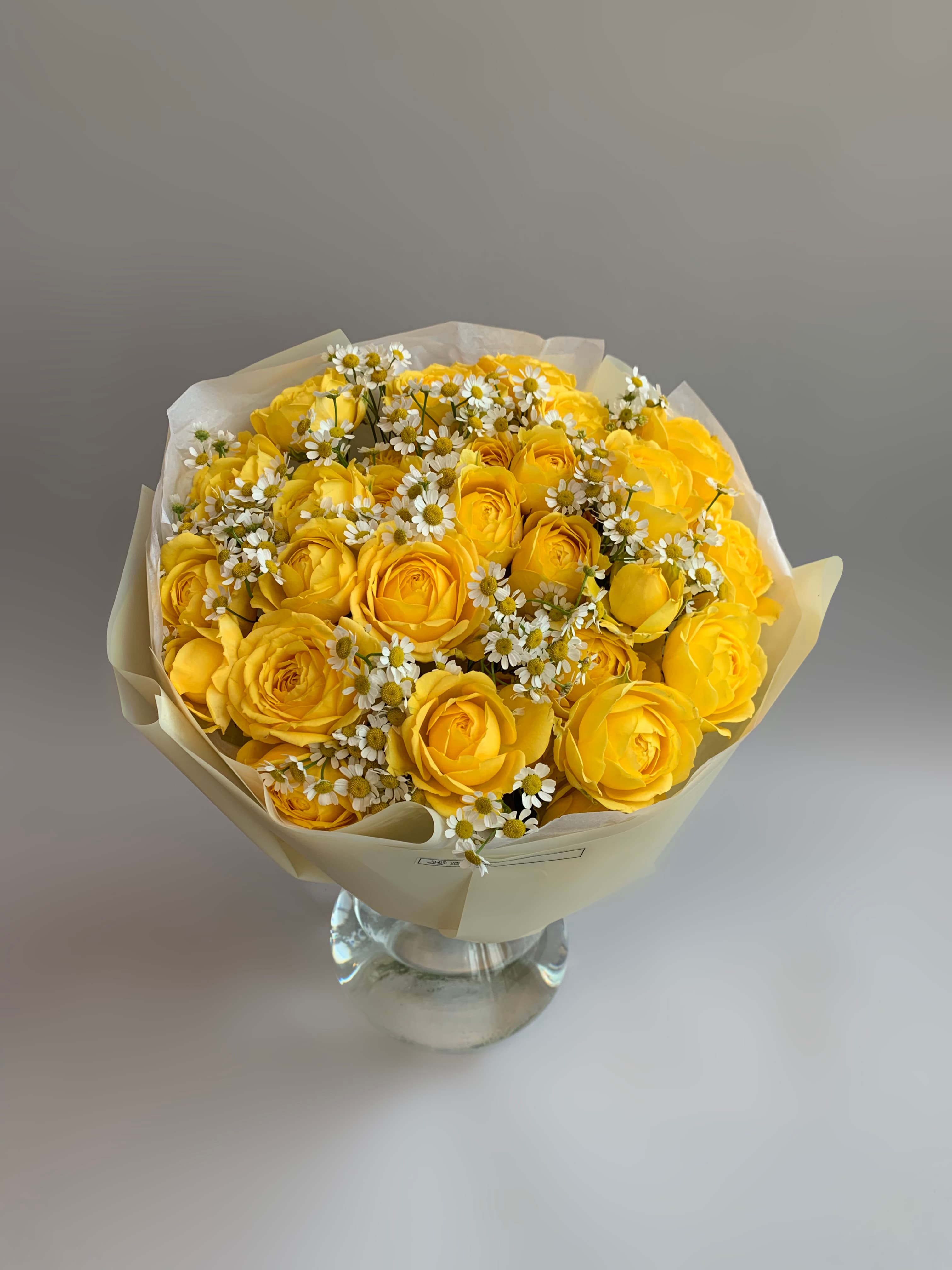 купить желтые розы на ходынке