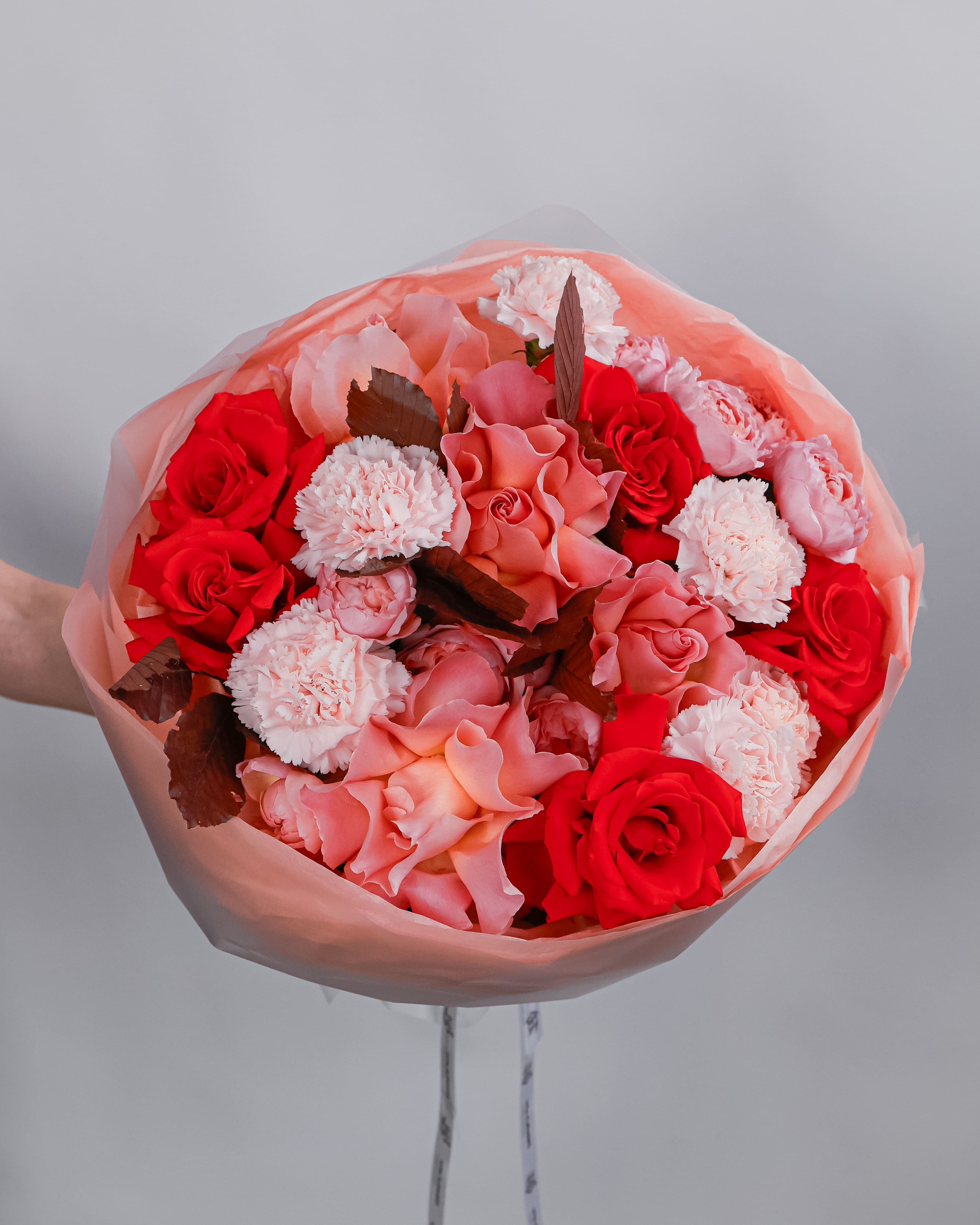 красный букет купить