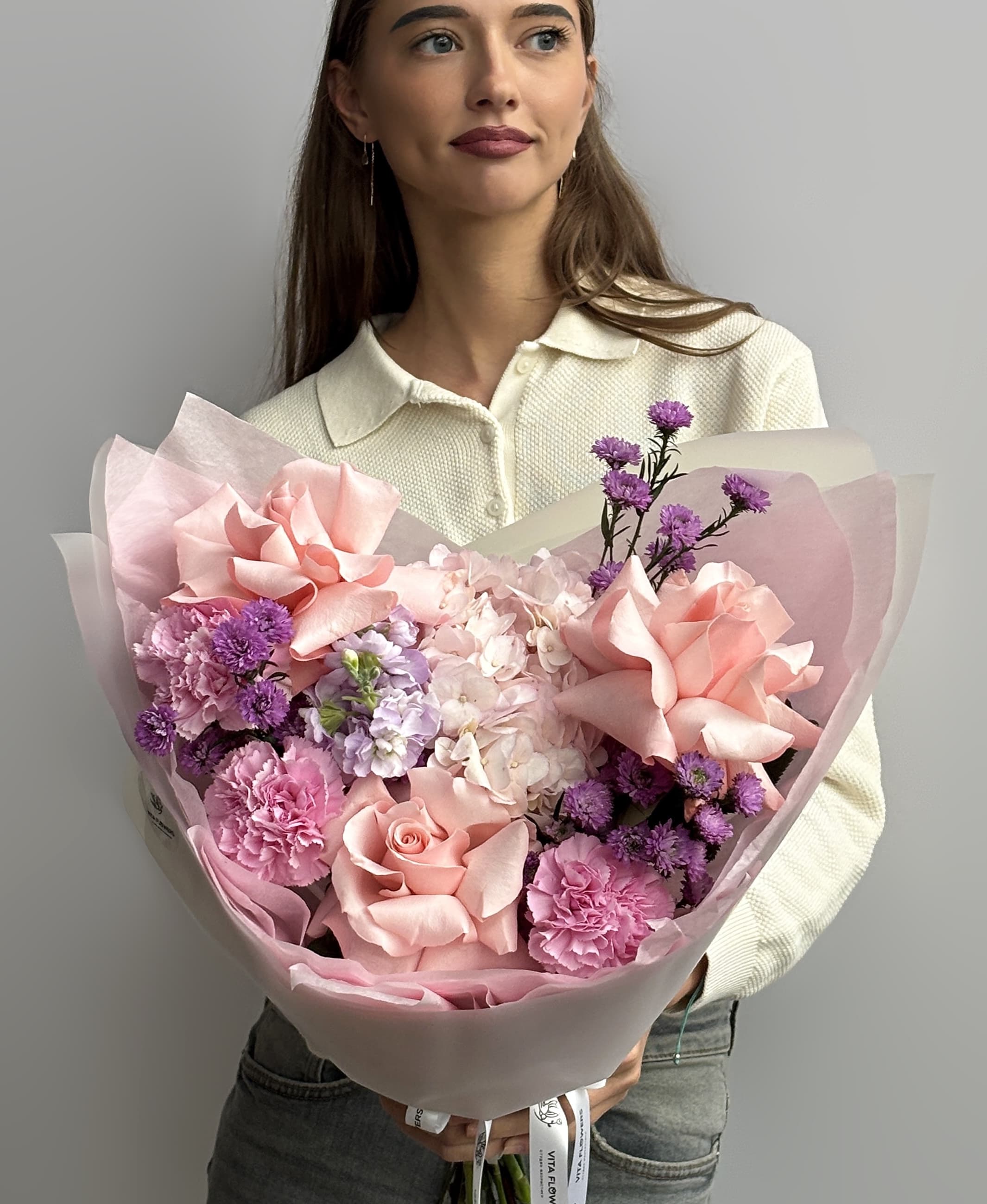 цветы дочке в москве