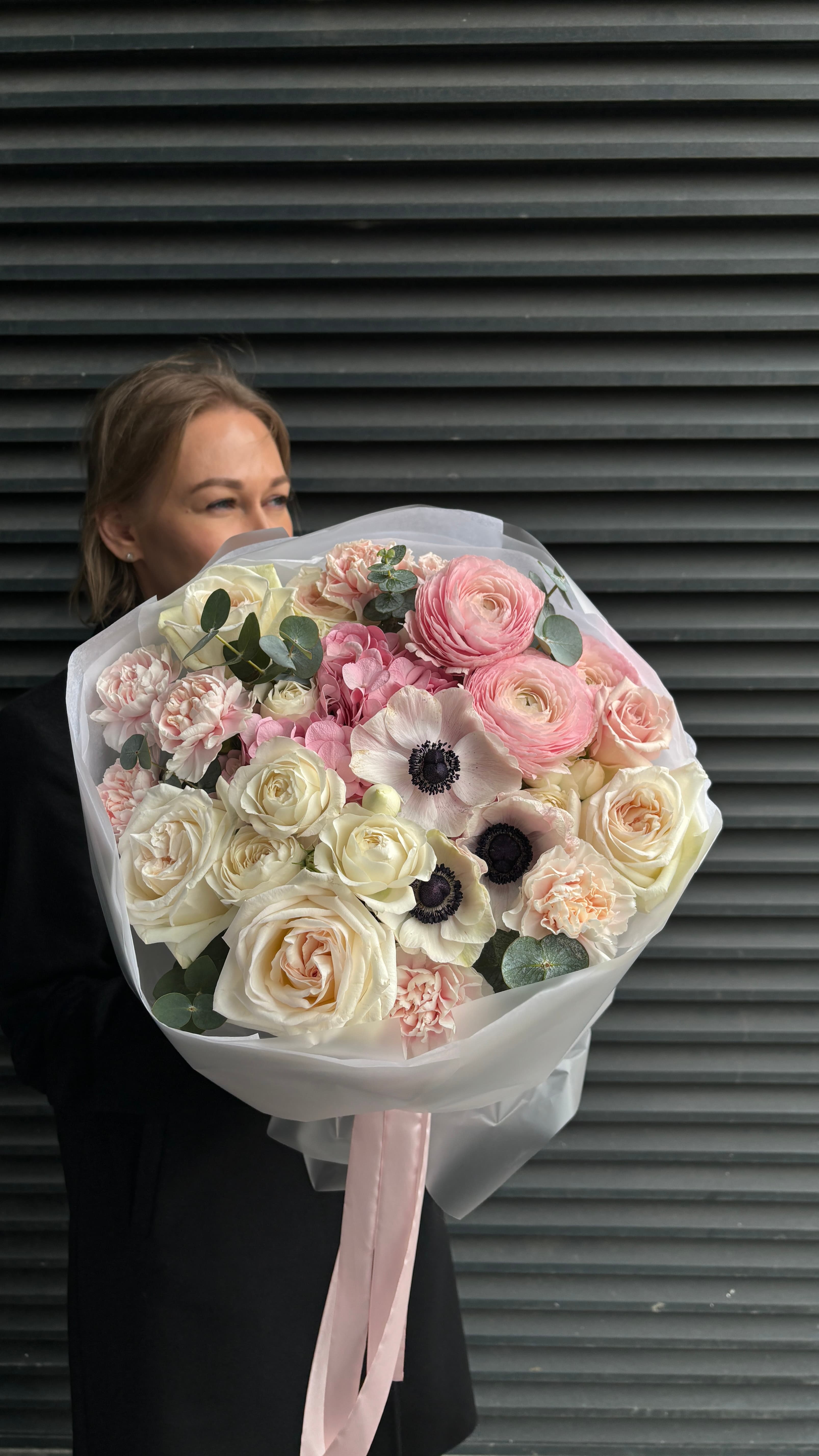 шикарный букет на выписку