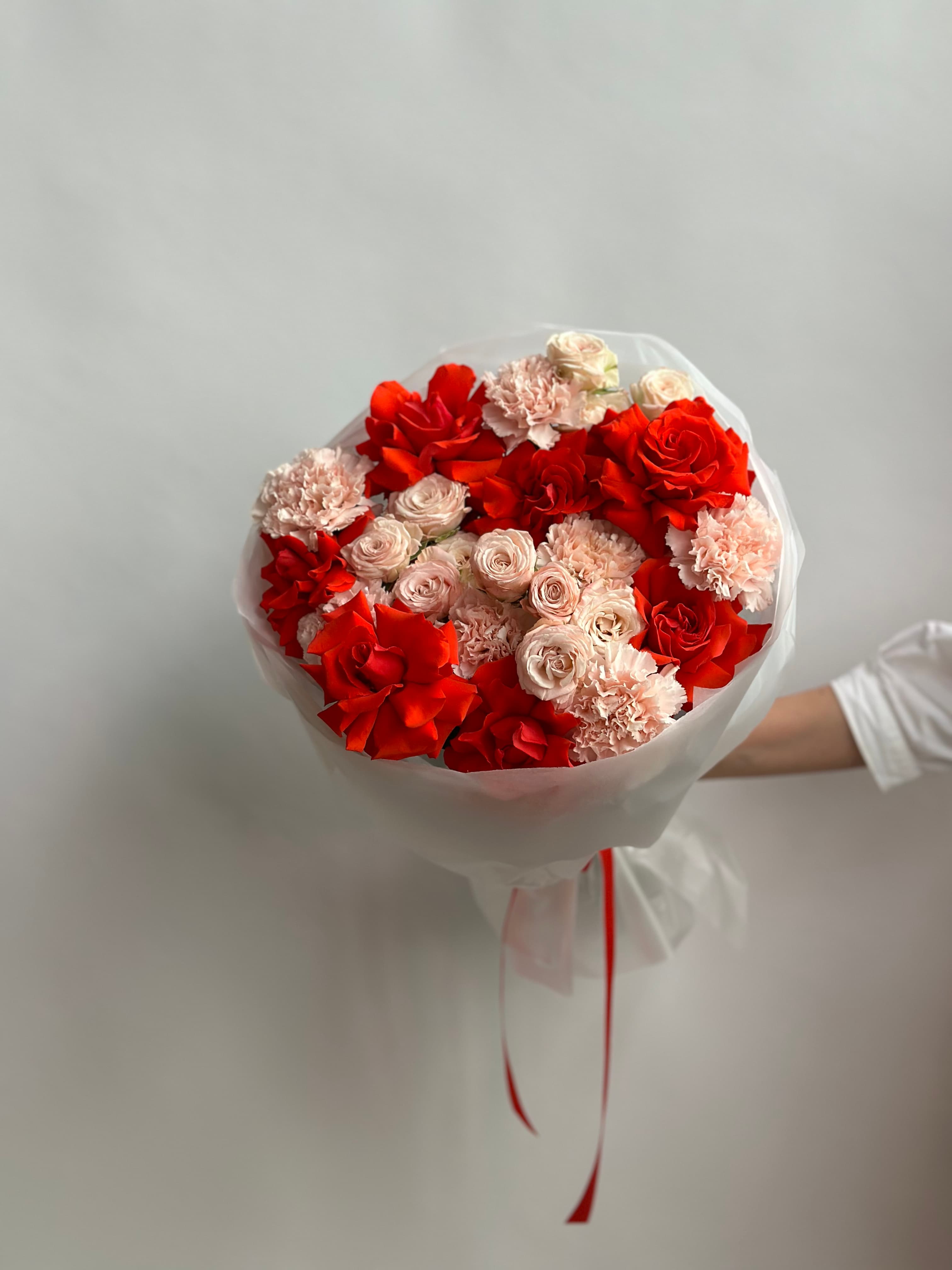 букет из роз на день рождения