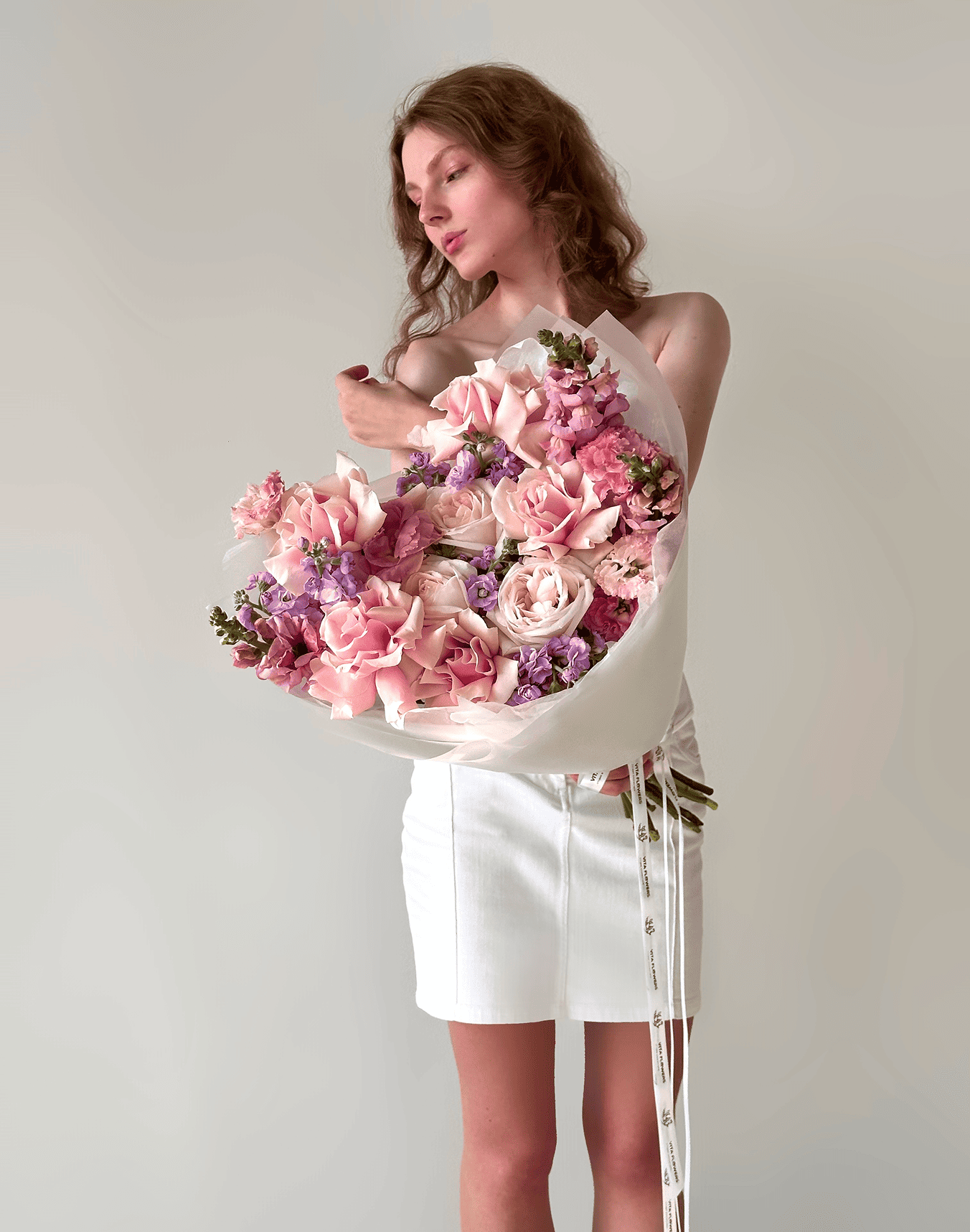 какие цветы выбрать девушке