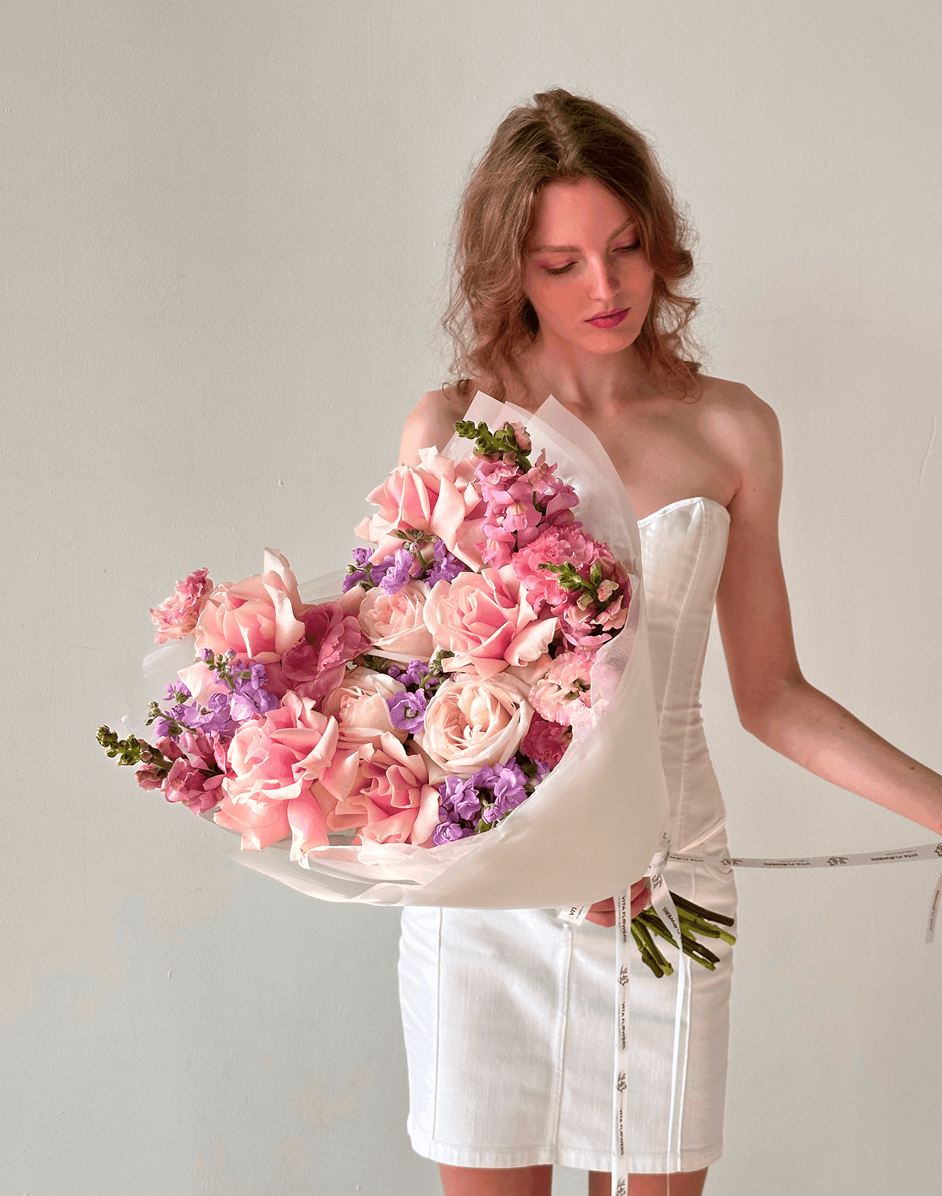 букет сердце