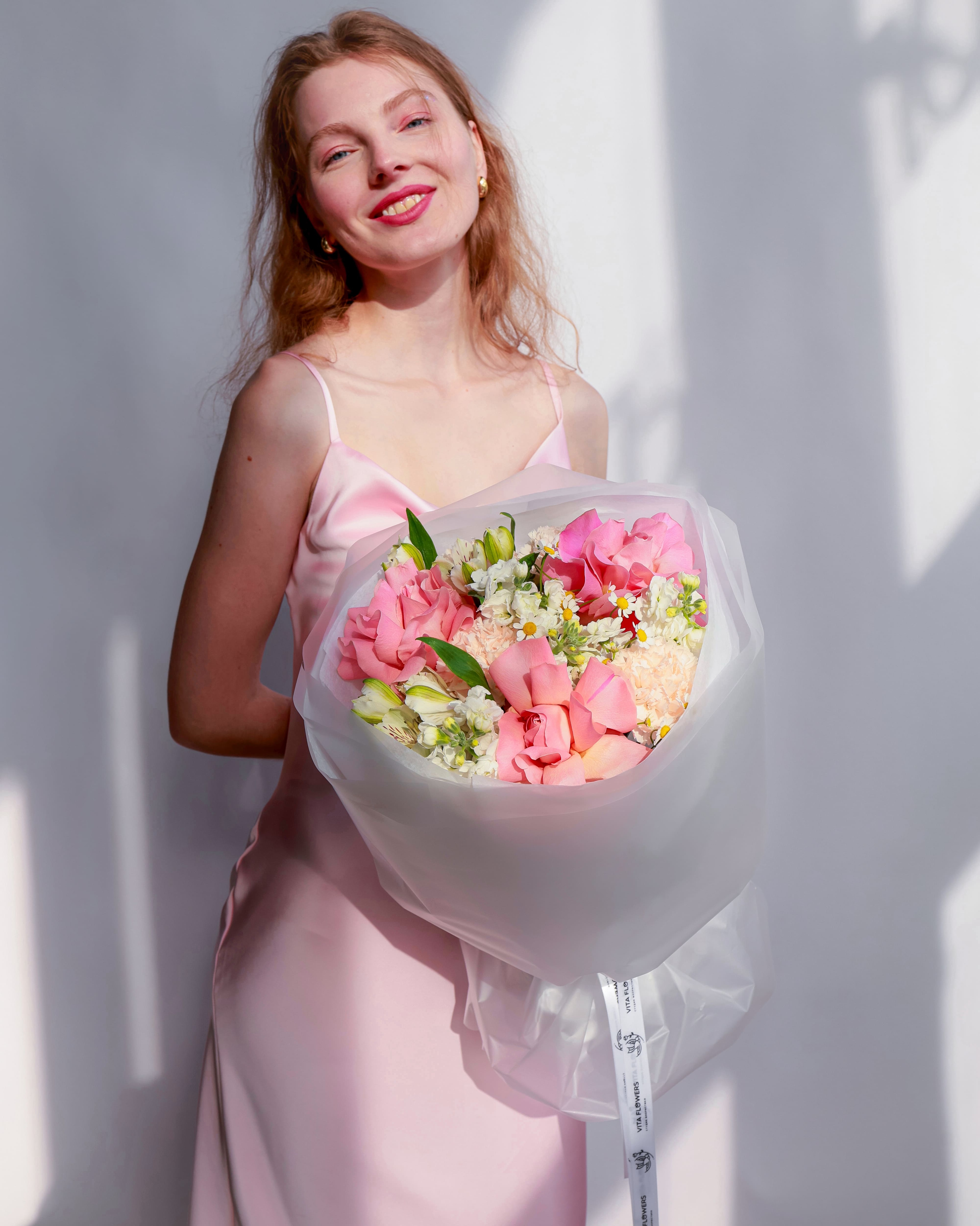 особенный букет любимой девушке