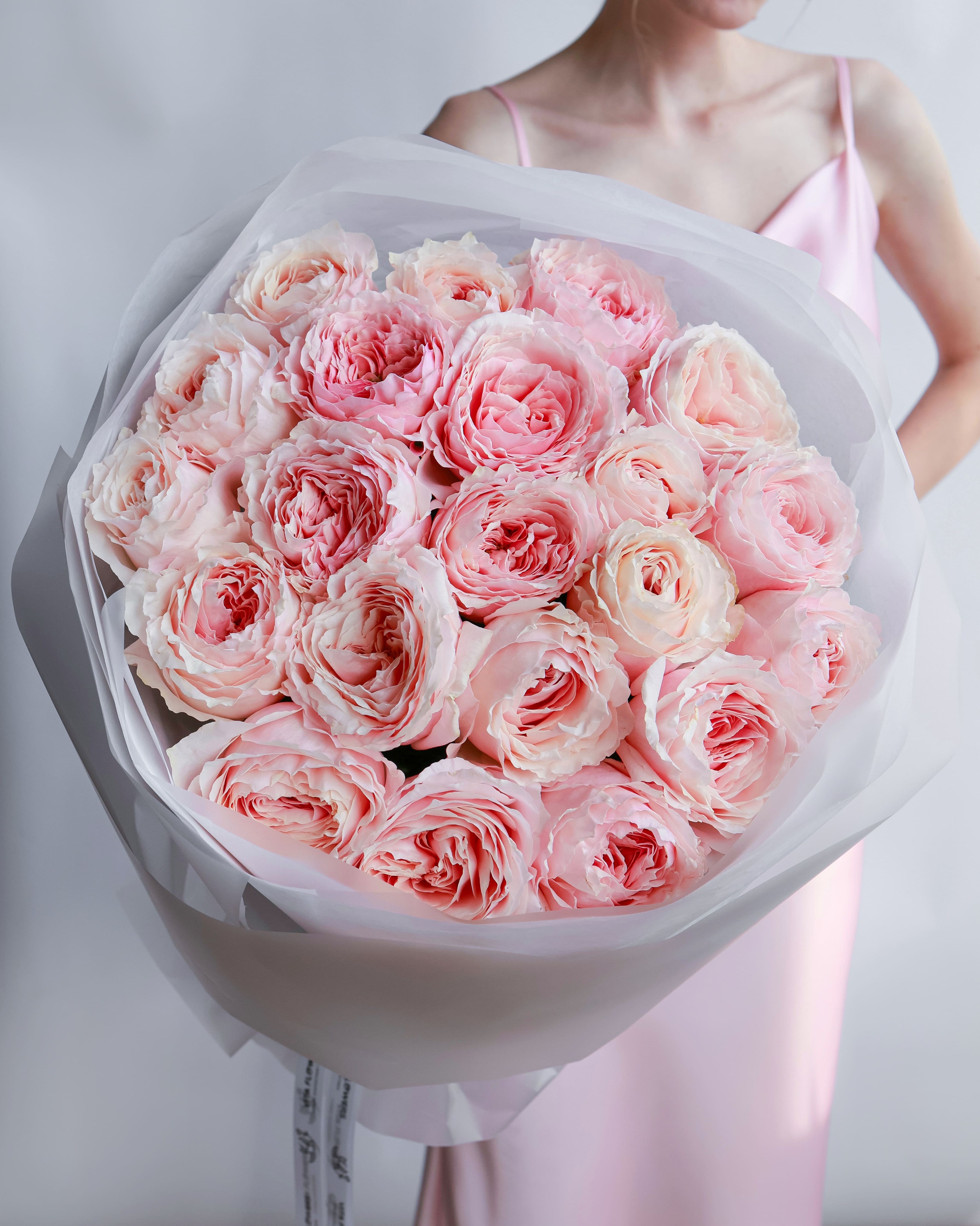 Букет из пионовидных роз